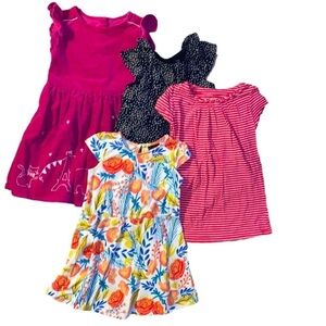 3t bundle of four dresses